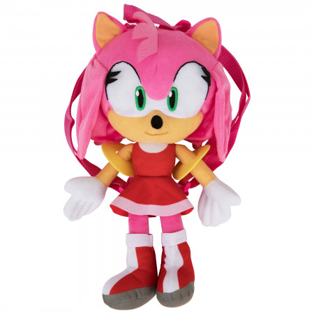 Sonic the Hedgehog Amy 16" Plush Backpack
